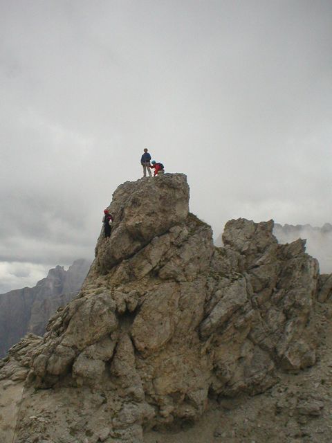 Na vrcholu Tschierspitze V