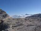 Planina Paly s chatou Rosetta v inverzi