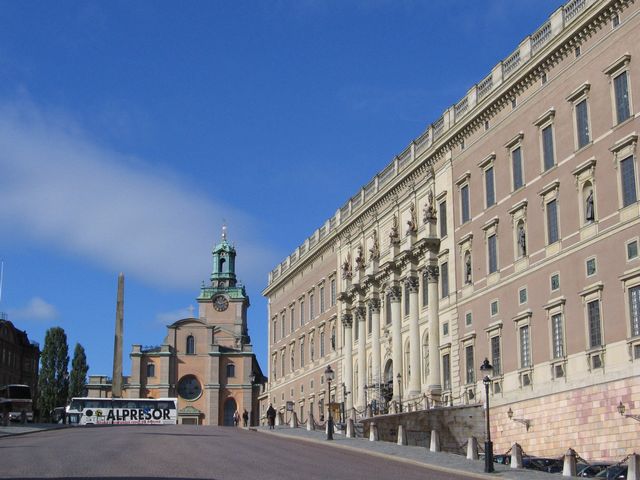 Stockholm - královský palác