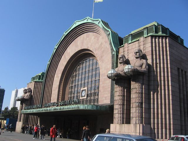 Helsinki - nádraží