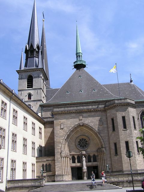 Lucemburk - katedrála Notre Dame