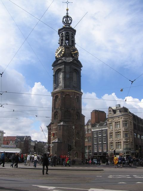 Amsterdam - Munttoren (Mincovní věž)