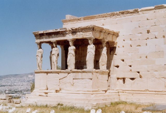 Athény - Ereichtheion na Akropoli