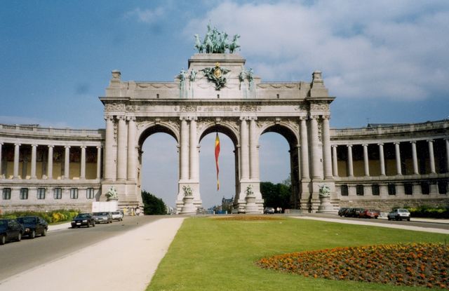 Brusel -  Arcades du Cinquentenaire