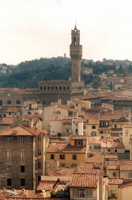 Florencie - pohled na město