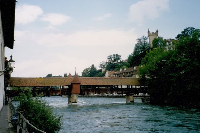 Lucern - druhý dřevěný most