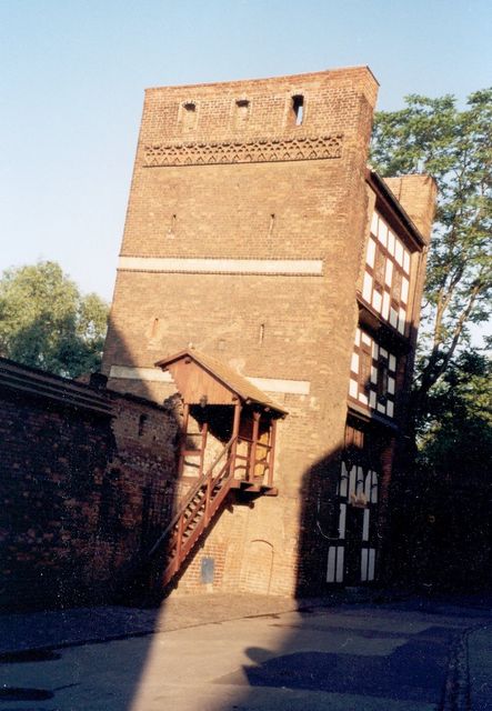 Toruň - šikmá věž
