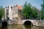 Amsterdam - typický gracht starého města