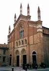 Pavia - gotický kostel