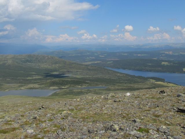 Pohled z vrcholu Trollhoe