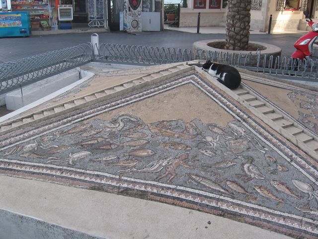 Chersónissos - římská mozaika