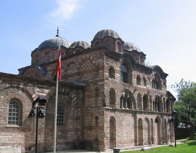 byzantský kostelík Faith